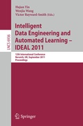 Cover: Intelligent Data Engineering and Automated Learning -- IDEAL 2011 - Springer