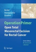 Cover: Open total mesorectal (TME) for cancer - Springer