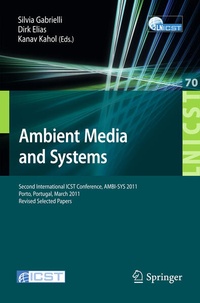 Enlarge image Cover: Ambient Media and Systems - Springer
