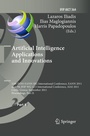 Cover: Artificial Intelligence Applications and Innovations - Springer