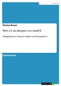 Cover: Web 2.0 am Beispiel von studiVZ - GRIN Verlag