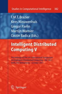 Enlarge image Cover: Intelligent Distributed Computing V - Springer