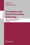 Cover: Convergence and Hybrid Information Technology - Springer
