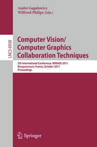 Enlarge image Cover: Computer Vision/Computer Graphics Collaboration Techniques - Springer