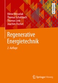 Cover: Regenerative Energietechnik - Springer Vieweg
