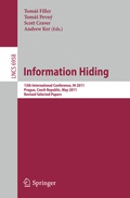 Cover: Information Hiding - Springer