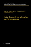 Abbildung von: Arctic Science, International Law and Climate Change - Springer
