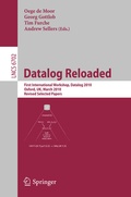 Cover: Datalog Reloaded - Springer