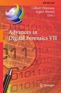 Cover: Advances in Digital Forensics VII - Springer