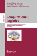 Cover: Computational Logistics - Springer