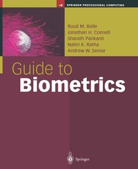 Enlarge image Cover: Guide to Biometrics - Springer