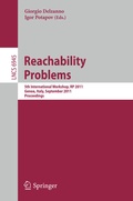 Cover: Reachability Problems - Springer