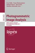 Cover: Photogrammetric Image Analysis - Springer
