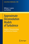 Cover: Approximate Deconvolution Models of Turbulence - Springer