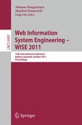 Cover: Web Information System Engineering -- WISE 2011 - Springer