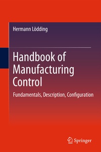 Enlarge image Cover: Handbook of Manufacturing Control - Springer