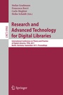 Cover: Research and Advanced Technology for Digital Libraries - Springer