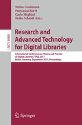 Cover: Research and Advanced Technology for Digital Libraries - Springer