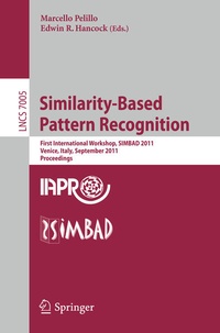 Enlarge image Cover: Similarity-Based Pattern Recognition - Springer