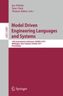Cover: Model Driven Engineering Languages and Systems - Springer