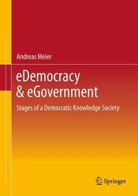 Enlarge image Cover: eDemocracy & eGovernment - Springer