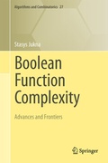 Bild: Boolean Function Complexity - Springer