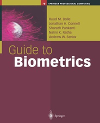 Enlarge image Cover: Guide to Biometrics - Springer