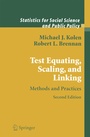 Cover: Test Equating, Scaling, and Linking - Springer