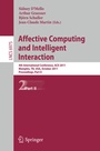 Cover: Affective Computing and Intelligent Interaction - Springer