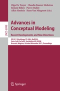 Cover: Advances in Conceptual Modeling. Recent Developments and New Directions - Springer