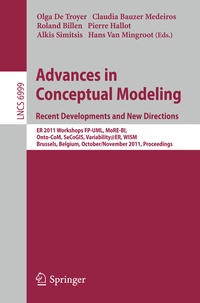 Enlarge image Cover: Advances in Conceptual Modeling. Recent Developments and New Directions - Springer