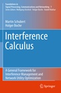 Cover: Interference Calculus - Springer
