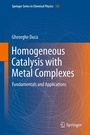 Cover: Homogeneous Catalysis with Metal Complexes - Springer