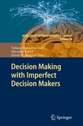 Cover: Decision Making with Imperfect Decision Makers - Springer