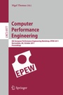 Cover: Computer Performance Engineering - Springer