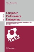 Cover: Computer Performance Engineering - Springer