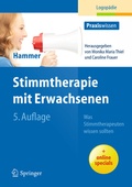 Abbildung von: Stimmtherapie mit Erwachsenen - Springer