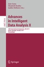 Cover: Advances in Intelligent Data Analysis X - Springer