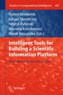 Cover: Intelligent Tools for Building a Scientific Information Platform - Springer