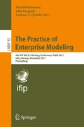 Bild: The Practice of Enterprise Modeling - Springer