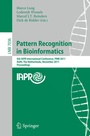 Cover: Pattern Recognition in Bioinformatics - Springer