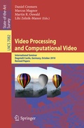 Cover: Video Processing and Computational Video - Springer