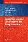 Cover: Computing Statistics under Interval and Fuzzy Uncertainty - Springer
