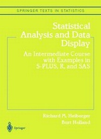 Enlarge image Cover: Statistical Analysis and Data Display - Springer