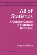 Cover: All of Statistics - Springer