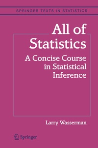 Enlarge image Cover: All of Statistics - Springer
