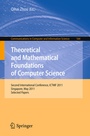 Cover: Theoretical and Mathematical Foundations of Computer Science - Springer