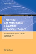 Cover: Theoretical and Mathematical Foundations of Computer Science - Springer