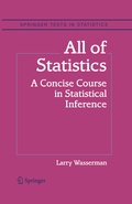 Cover: All of Statistics - Springer