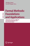 Cover: Formal Methods: Foundations and Applications - Springer